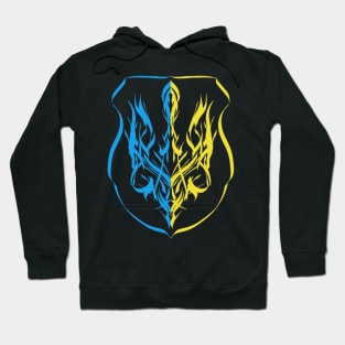 Shield coat of arms Ukraine Hoodie